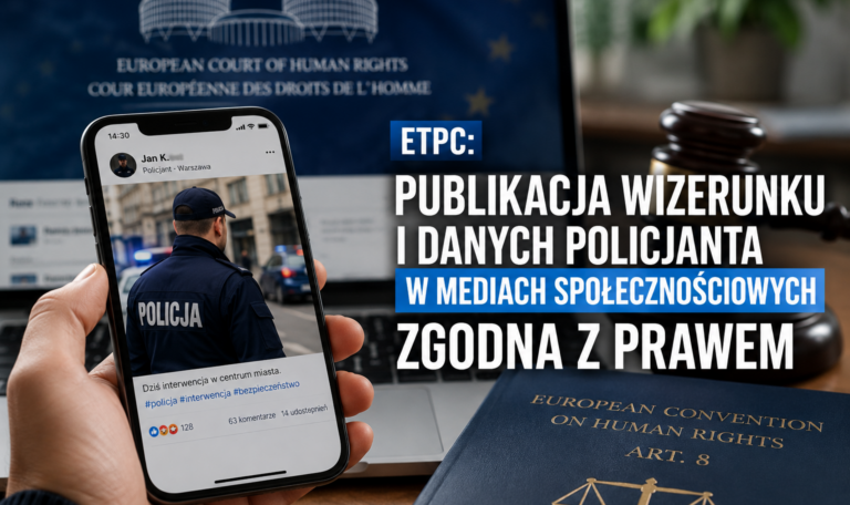 ETPC wizerunek policjanta
