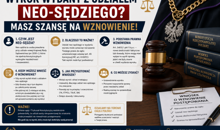 wyrok neo sedzia wznowienie
