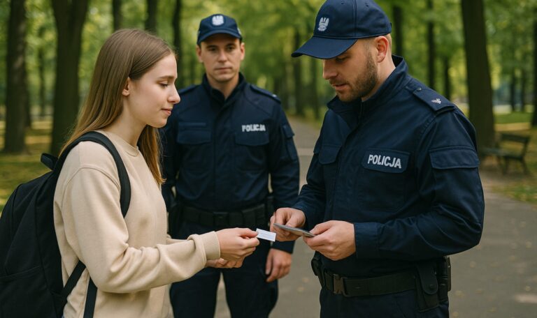 Policjant legitymowanie prawnik com