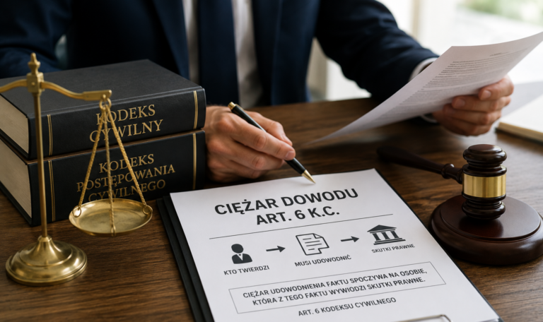 ciezar dowodu