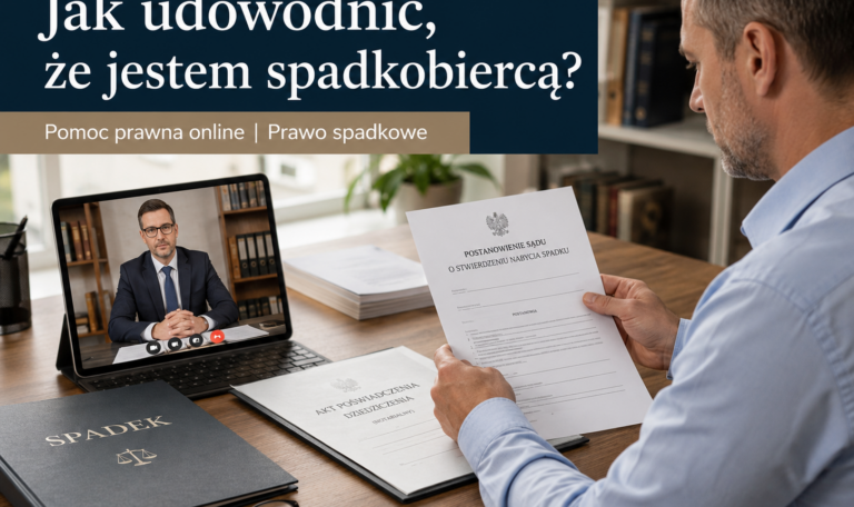 jak udowodnic ze jestem spadkobiercom blog