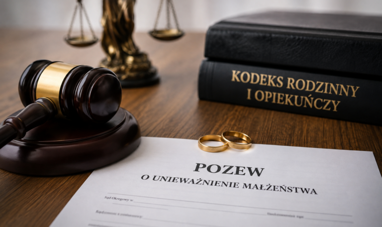 pozew o uniewaznienie mnalzenstwa