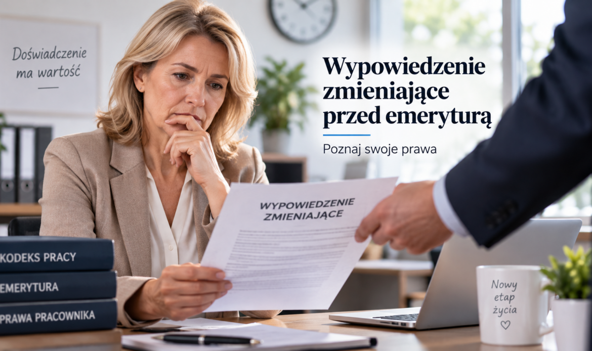 wypowiedzenie zmieniajace