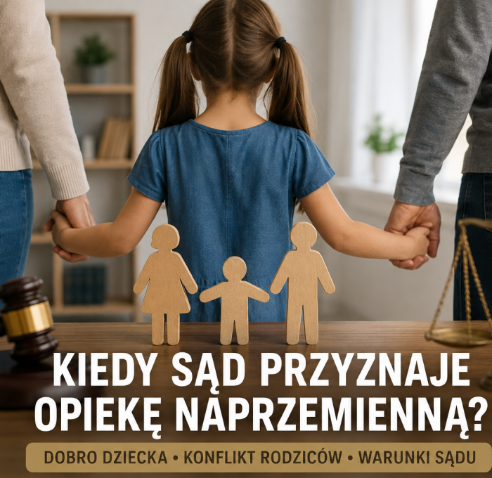 kiedy sad przyznaje opieke naprzemienna GLOG
